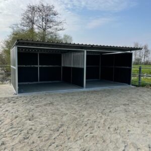 Schuifstal 3,5 bij 3,5 m detail 2