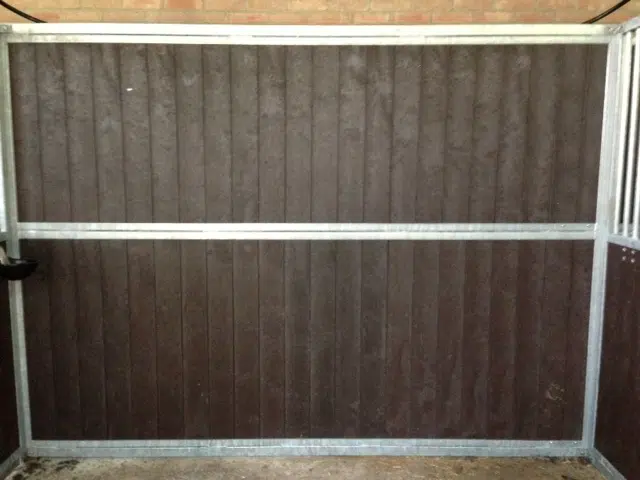 zijwand 3 meter dicht